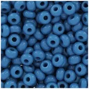 Perles rocailles Preciosa 11/0 2 mm - Blue Jean Opaque x250g