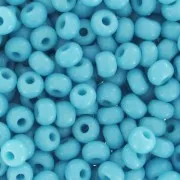 Perles rocailles Preciosa 11/0 2 mm - Turquoise x250g