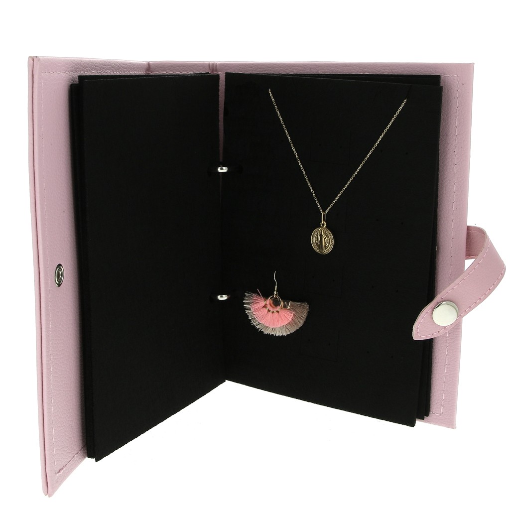 Classeur de rangement pour bijoux grand format 18x21.5 cm ...