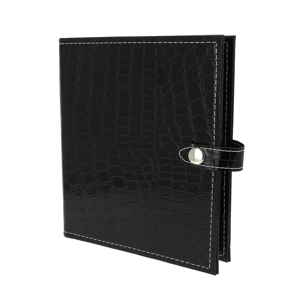 Pochette Rangement Bijoux Noire Rouleau - Organisateur Portable Pour Bagues, Voyage, Velours