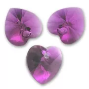Coeurs PureCrystal 6228 10,3x10 mm Amethyst  x6