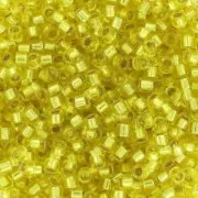 Miyuki Delica 11/0 DB0145 - Silver Lined Yellow x8g