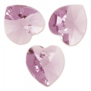 Coeurs PureCrystal 6228 10,3x10 mm Light Amethyst  x6|raw }}