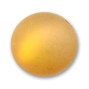 Perle ronde Polaris Dépolie 14 mm Topaz x1