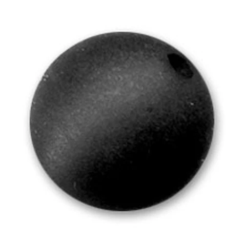 Perle ronde Polaris Dépolie 14 mm Jet x1