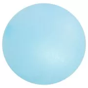 Perle ronde Polaris Dépolie 14 mm Aquamarine x1