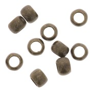 Perles à écraser en laiton 2,5mm pour la création de bijoux fantaisie Bronze x100