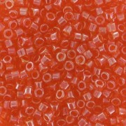 Miyuki Delica 11/0 DB0098 - Transparent Light Siam Luster x8g|raw }}