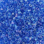 Miyuki Delica 11/0 DB0077 - Blue Lined Crystal AB x8g|raw }}