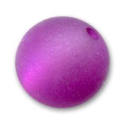 Perle ronde Polaris Dépolie 12 mm Amethyst x1|raw }}