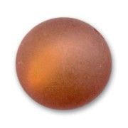 Perle ronde Polaris Dépolie 12 mm Smoked Topaz x1|raw }}