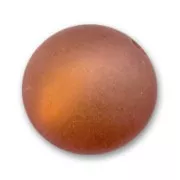 Perle ronde Polaris Dépolie 12 mm Smoked Topaz x1