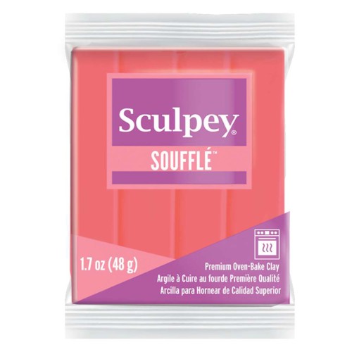 Pâte Sculpey Soufflé 48 gr Mandarin (n°6009)