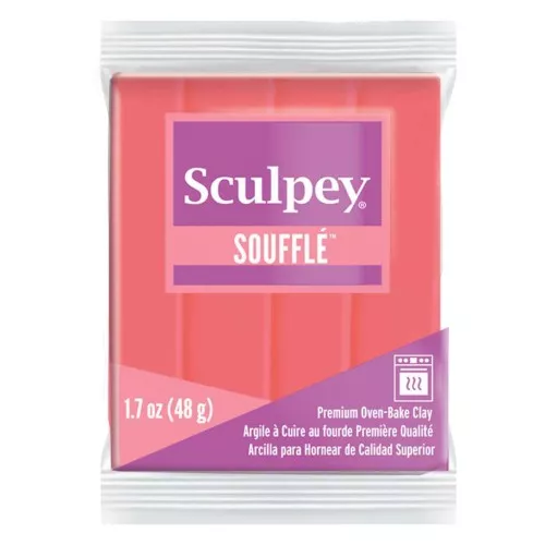 Pâte Sculpey Soufflé 48 gr Mandarin (n°6009)