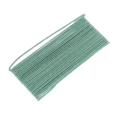 Fil de jade / Fil nylon tressé 0.8 mm Vert d'eau x2.90 m