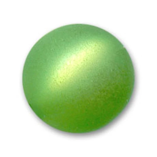 Perle ronde Polaris Dépolie 8 mm Peridot x1