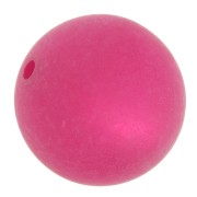 Perle ronde Polaris Dépolie 8 mm Fuchsia x1