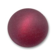 Perle ronde Polaris Dépolie 8 mm Burgundy x1|raw }}