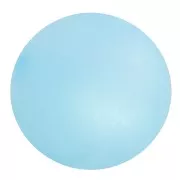 Perle ronde Polaris Dépolie 8 mm Aquamarine x1