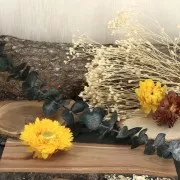Gypsophile Jaune - fleur séchée pour création DIY x1 tige