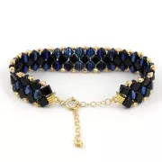 Cymbal - Embout de finition pour perles Silky Beads 7x8mm Kalivia Arg vieilli x1