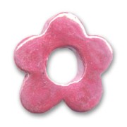 Fleur en céramique 22 mm Fuchsia irisé|raw }}