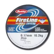 Fil Fireline - Tresse fusionnée 0.17 mm (10LB) Crystal x45 m