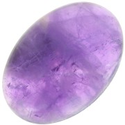 Cabochon ovale 25x18 mm Améthyste