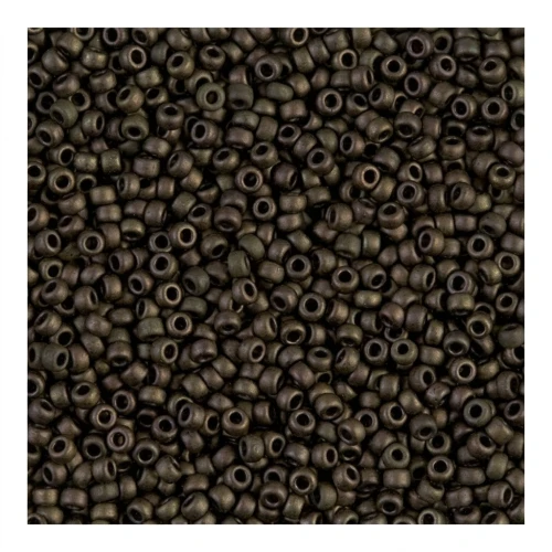 Rocaille Miyuki 15/0 2004 - Met Olive Mat x8g
