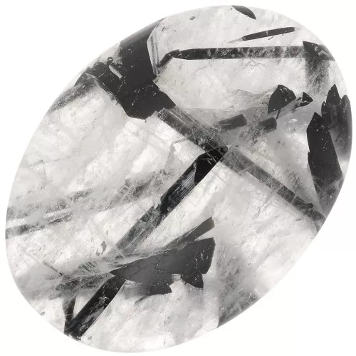 Cabochon ovale 30x22 mm Quartz Rutile