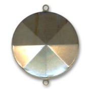 Serti à coller pour PureCrystal 1201 27 mm bronze 2 anneaux