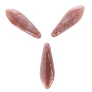 Dagues en verre 5x16 mm Light Red Luster x50|raw }}
