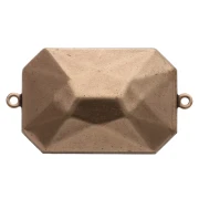 Serti intercalaire à coller pour cabochon PureCrystal 4627 27x18,5 mm - Bronze x1