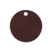 Sequin rond en plexiglas 18 mm effet nacré - Bordeaux x1|raw }}