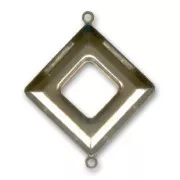 Serti à coller PureCrystal 4439 20 mm bronze 2 anneaux