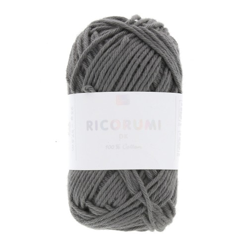 Coton Ricorumi par Rico Design pour Amigurumi - Ardoise 080 x 25g