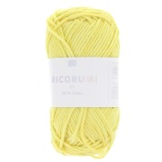 Coton Ricorumi par Rico Design pour Amigurumi - Jaune Pastel 062 x 25g|raw }}