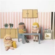 Laine Lamé Ricorumi par Rico Design pour Amigurumi - Argenté 001 x10g