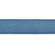 Ruban élastique satin effet brillant 10 mm - Bleu Azur x 1m