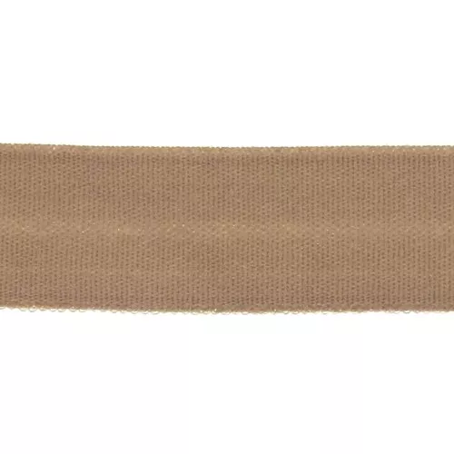 Ruban élastique 15 mm - Beige Foncé x 1m