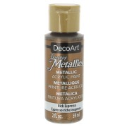 Peinture acrylique métallique - DecoArt Dazzling Metallics - Rich Espresso x59 ml|raw }}