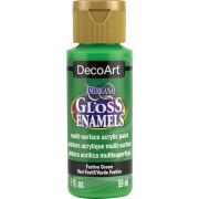 Peinture acrylique multi-surfaces - DecoArt Americana Gloss - Vert Festif x59ml|raw }}
