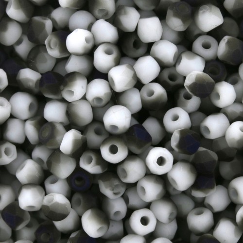 Facettes 2 mm - Chalk White Azuro Mat x50