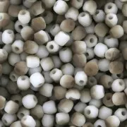 Facettes 2 mm - Chalk White Celsian Mat x50