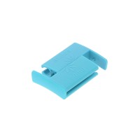 Fermoir aimanté interchangeable Hiilos 22 mm pour création de bijoux - Bleu x1