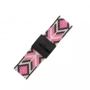 Fermoir aimanté interchangeable Hiilos 22 mm pour création de bijoux - Jaune x1