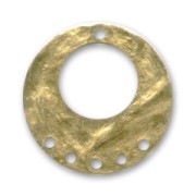 Intercalaire rond 5 rangs 40 mm bronze x1|raw }}
