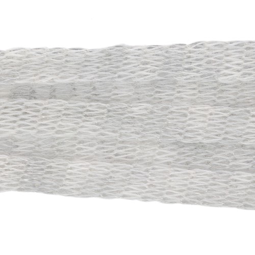 Cachemire Métallique 6 mm Gris clair chiné fil argenté x 1 m