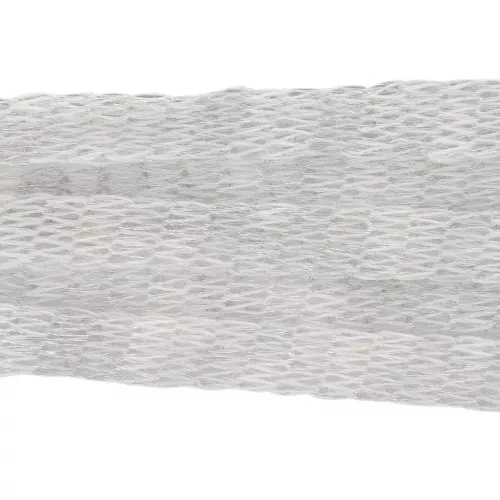 Cachemire Métallique 6 mm Gris clair chiné fil argenté x 1 m