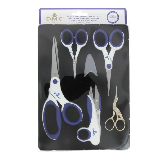 Set de 5 paires de ciseaux multi usage pour broderie et couture